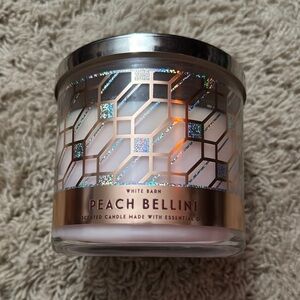 White Barn Peach Bellini Scented Candle